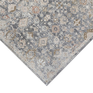 Fairmont Mella Area Rug, Dark Gray, 3'3" x 4'11", Bordered