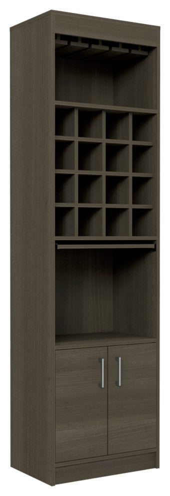 Illinois Bar Cabinet, Smokey Oak