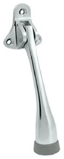 Nuk3y 4" Zinc Heavy-Duty Drop Down Door Holder, Chrome