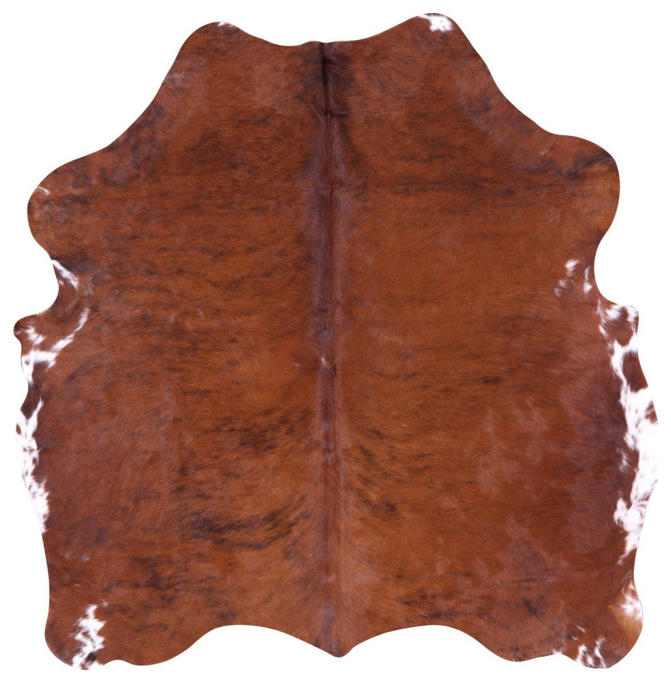 5' 7" X 5' 2" Natural Cowhide Rug C2005