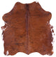 5' 7" X 5' 2" Natural Cowhide Rug C2005