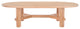 Safavieh Couture Tabytha Elm Wood Coffee Table Natural