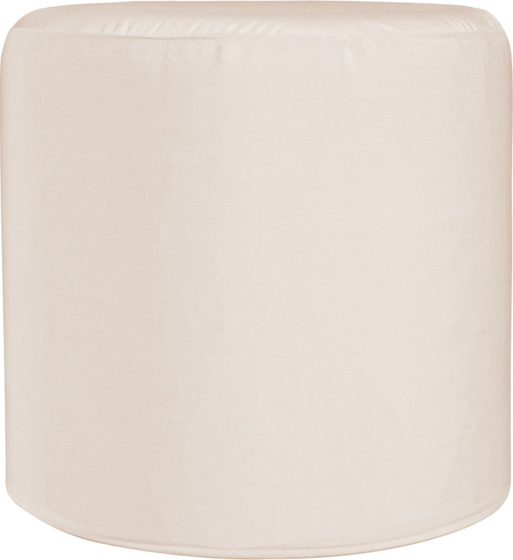 No Tip Cylinder Ottoman with Cover, Seascape Canyon
