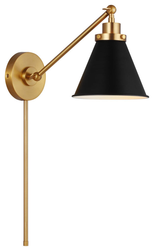 Wellfleet Single Arm Cone Task Sconce