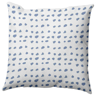 Dot Of Spots Decorative Throw Pillow, Cornflower, 26"x 26"
