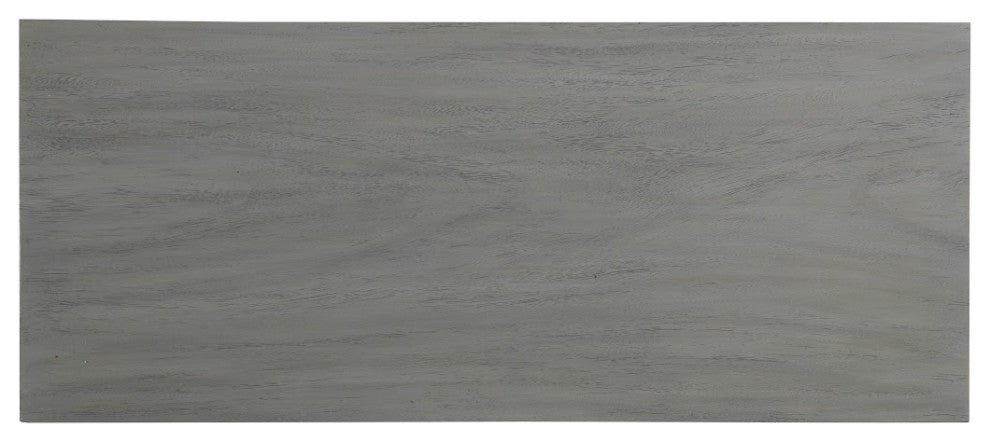 Waterfall Console Table, Weathered Gray