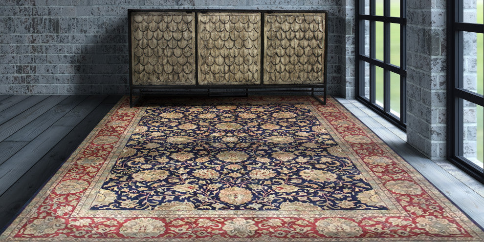 The Merlin Hand-knotted Rug, 8.10x11.9