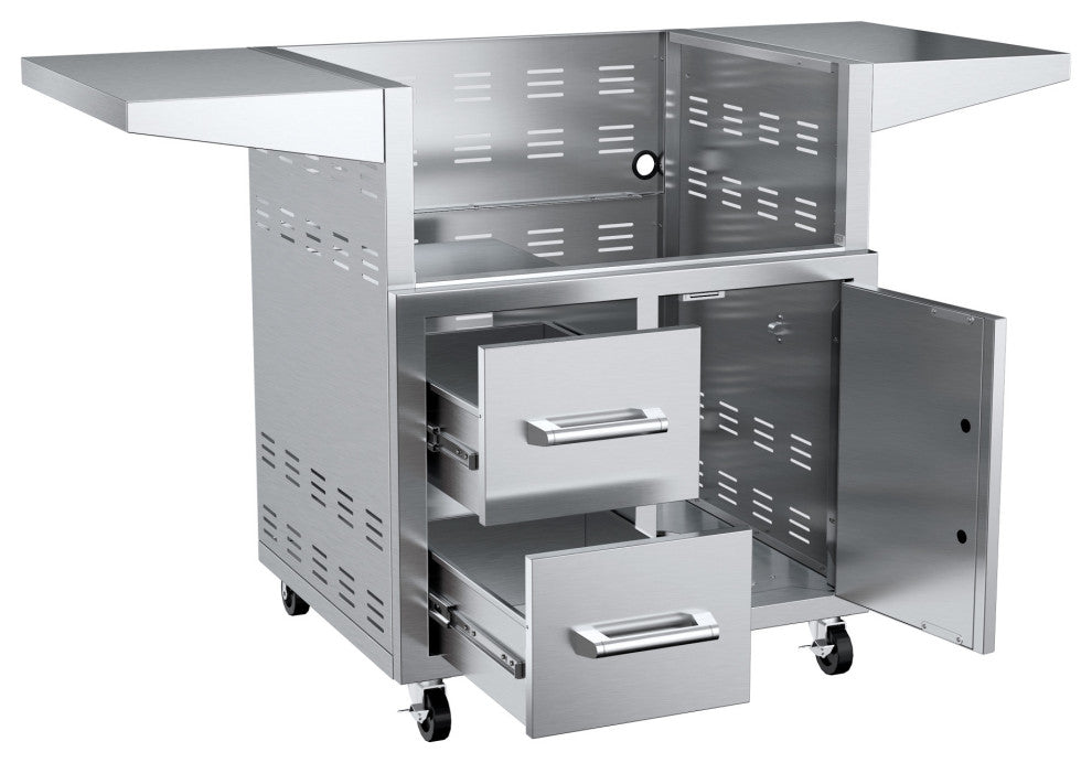 EdgeStar GRL300CART 30" Cart - Stainless Steel