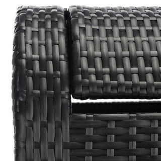 Safavieh Outdoor Serapis Trash Bn Black