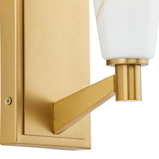 Tosca Collection One-Light Luxe Wall Bracket, Brushed Bronze