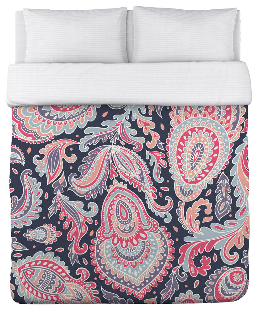 Raella, Multi Lightweight Full Queen Duvet Cover