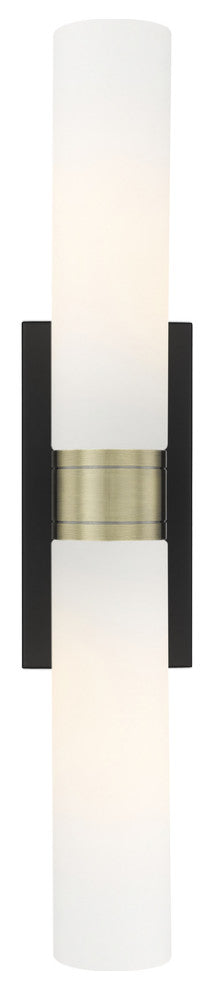 Boreas 2 24" Bath Vanity-Light Black Antique Brass