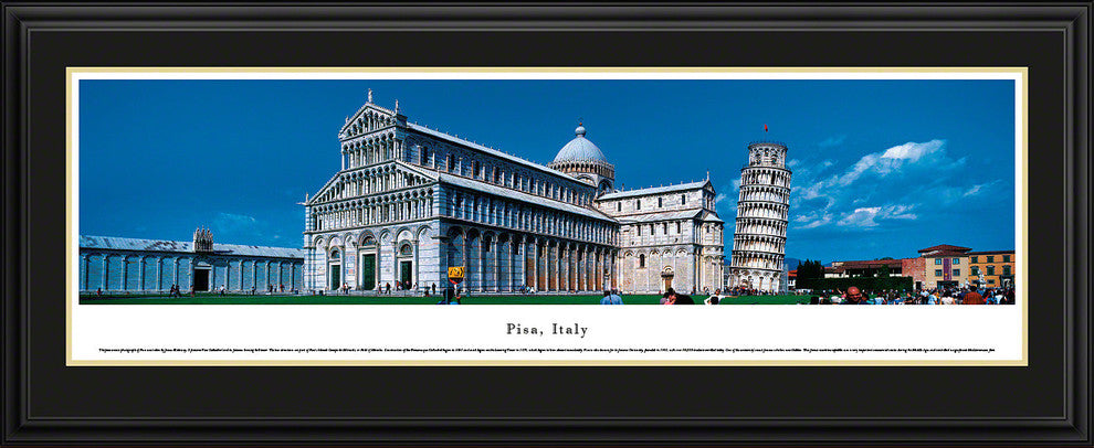 Pisa, Italy, Deluxe Frame