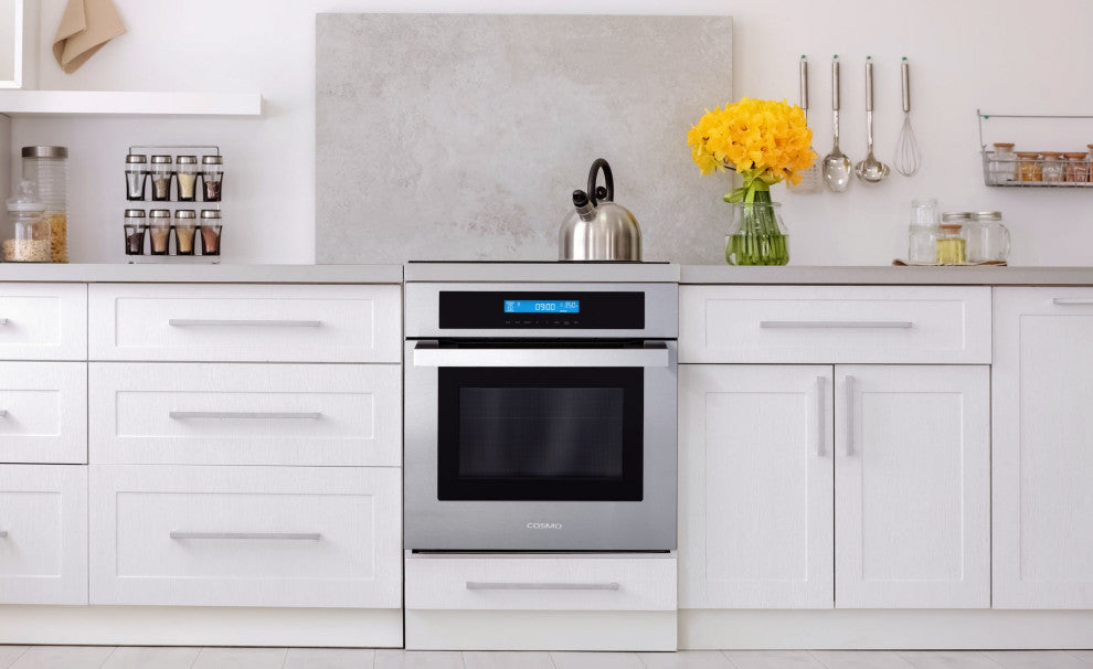 3-Piece 36" Electric Cooktop 36" Under Cabinet Range Hood 24" Electric Wall Oven