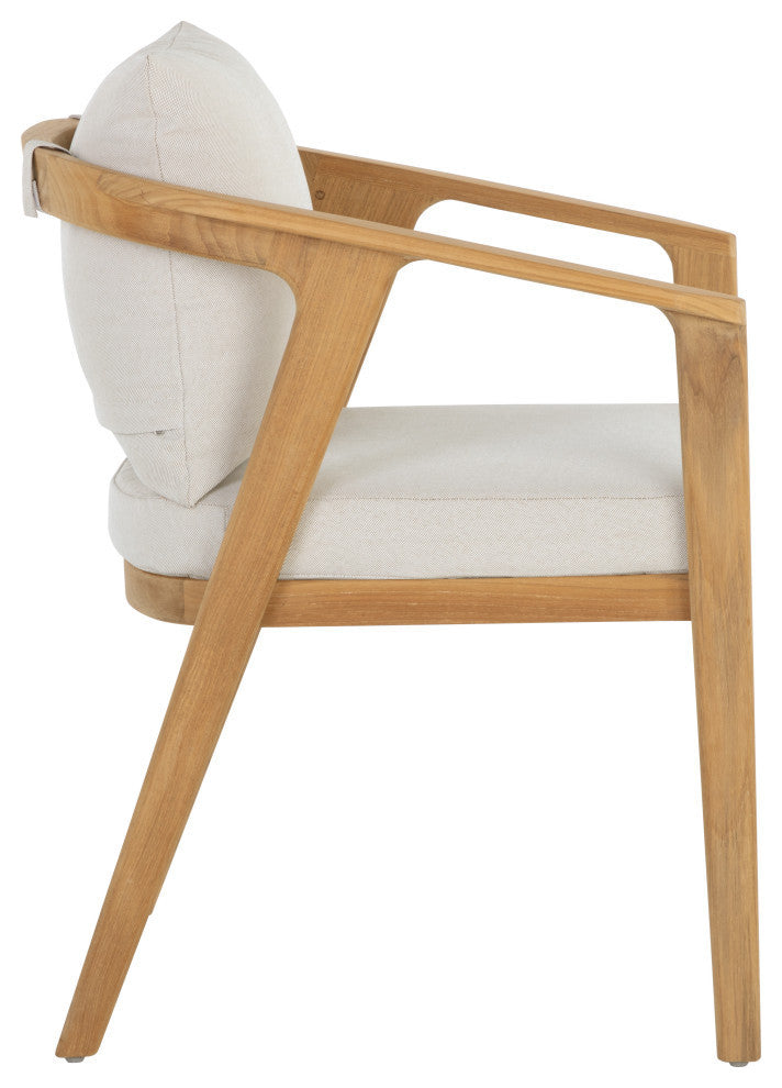 Coraline Dining Armchair, Palazzo Cream