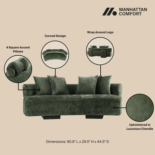 Manhattan Comfort Verandah Sofa