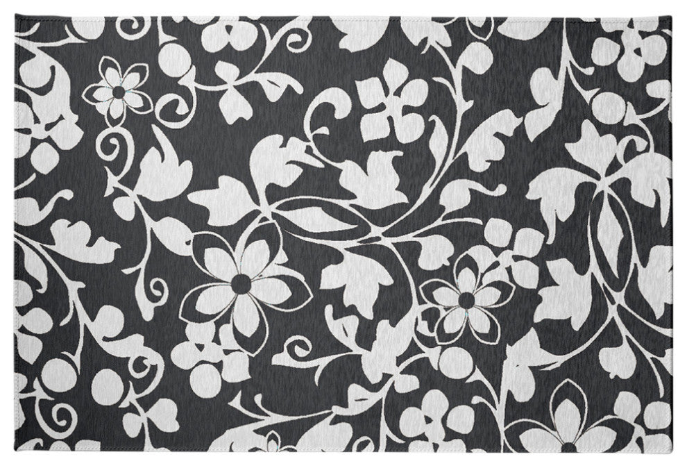 Evelyn Spring Chenille Rug, Pepper, 4'x6'