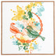 Deny Designs Jenean Morrison Flower And Flight Framed Wall Art