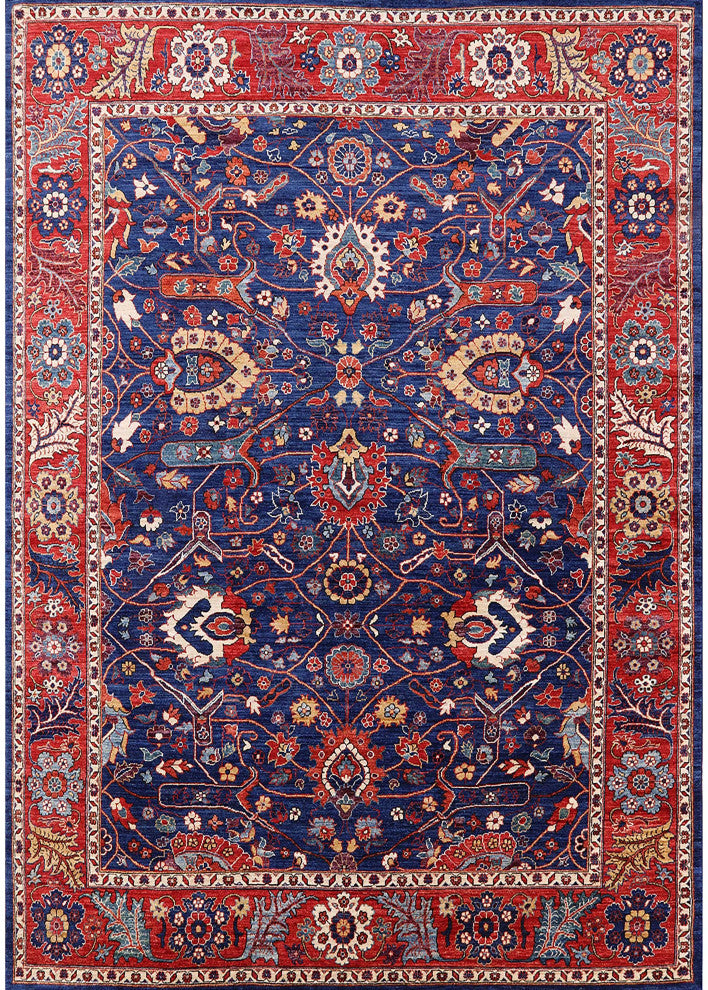 Ahgly Company Indoor Rectangle Mid-Century Modern Area Rugs, 5' x 8'
