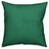Green Mountains Adventure 16"x16" Outdoor Throw Pillow