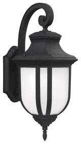 Generation Lighting Lighting Large 1-Light Outdoor Lantern, Black