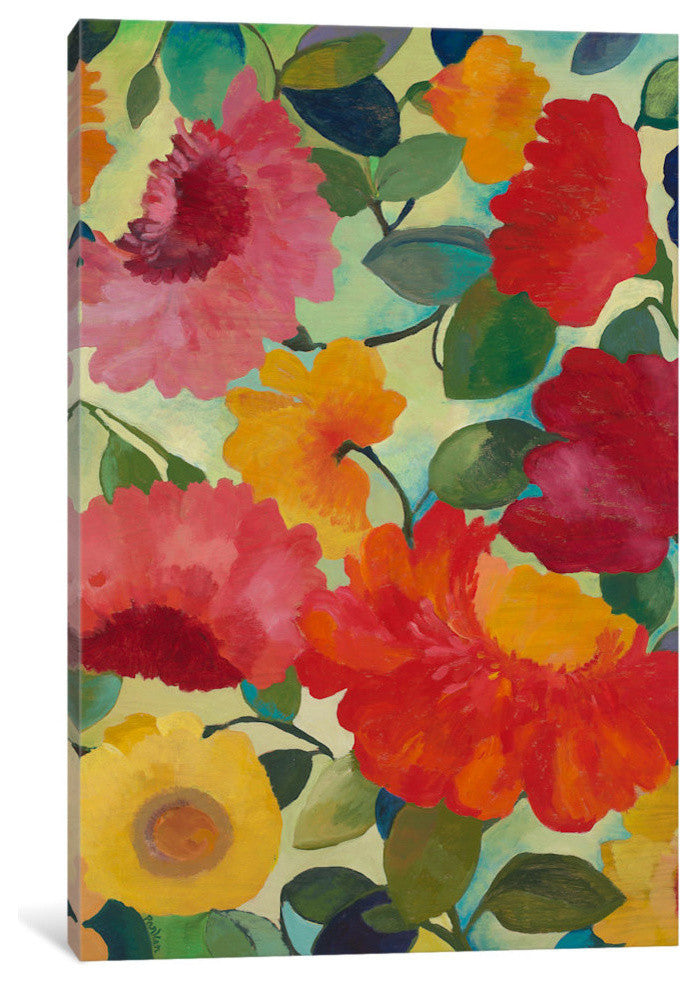 "Love Flowers I" by Kim Parker, 26x18x1.5