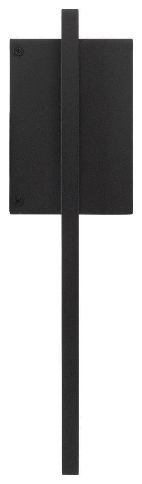 Capital Lighting 956011-GL Nate 15" Tall Outdoor Wall Sconce - Black