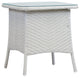 Bahia Rustic White End Table