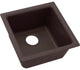 Elkay Luxe 15 3/4" One Bowl Drop In/Undermount Bar/Prep Kitchen Sink, ELX1616CN0