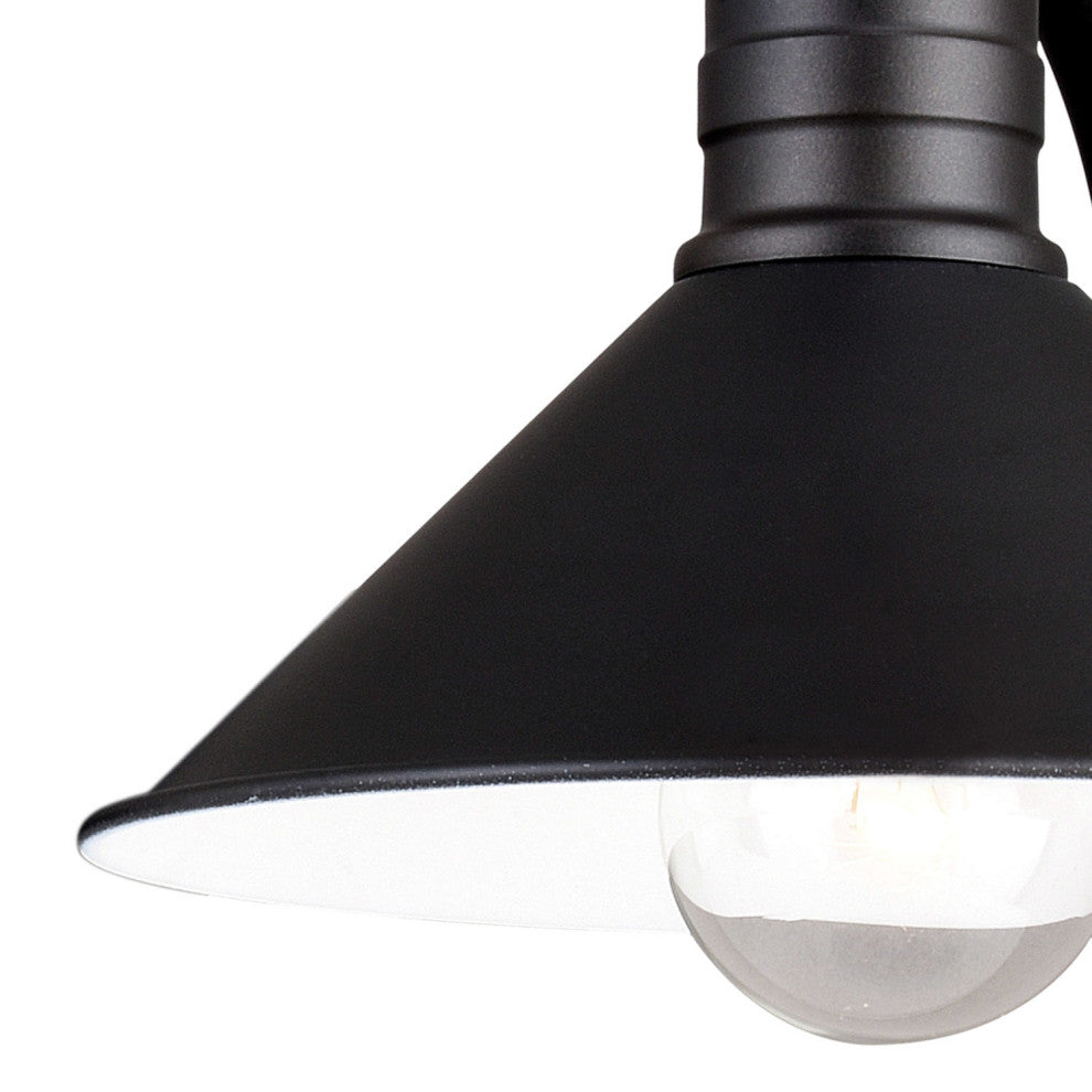 Akron 3-Light Vanity Oil Rubbed Bronze and Matte White