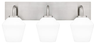 Quoizel NIE8621 Nielson 3 Light 21"W Bathroom Vanity Light - Brushed Nickel