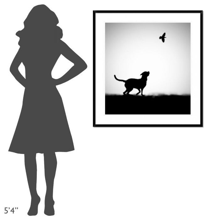 "The Clue" Framed Digital Print by Hengki Lee, 35x38"