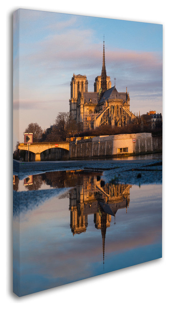 Mathieu Rivrin ''Mythical Reflection'' Canvas Art, 12x19