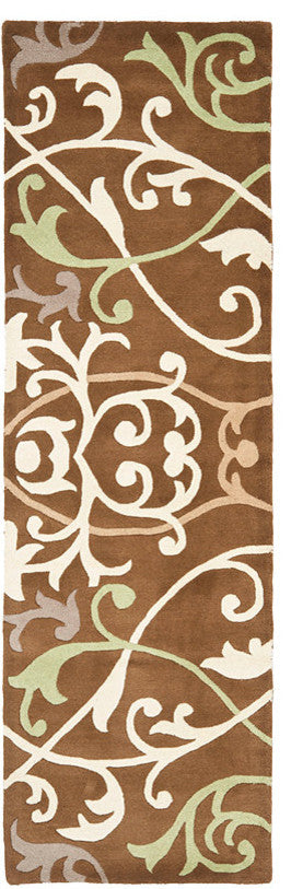 Safavieh Soho Soh256A Rug, Brown/Multi, 3'6"x5'6"