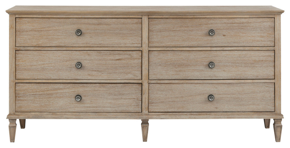 Madison Park Signature Victoria Nightstand, 6-Drawer Dresser