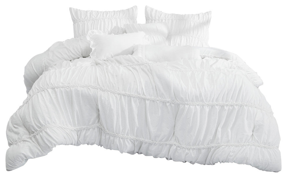 Zabi Luxury 6 Piece Comforter Set, Queen