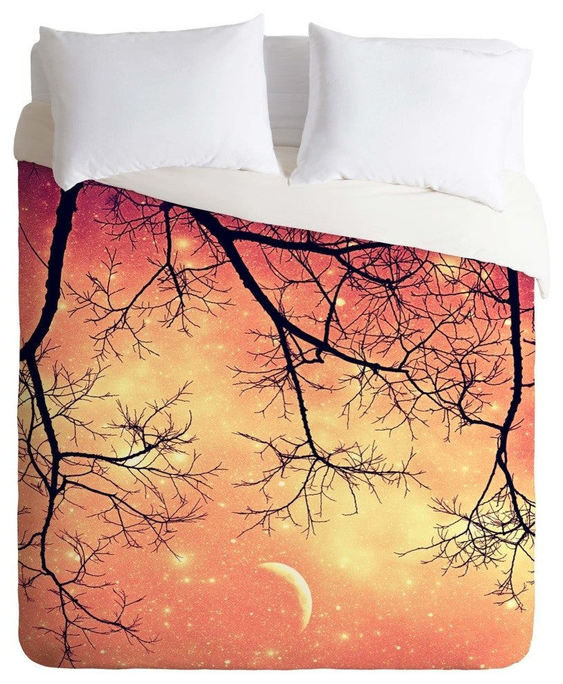 Deny Designs Shannon Clark Twinkley Pink Duvet Cover - Lightweight