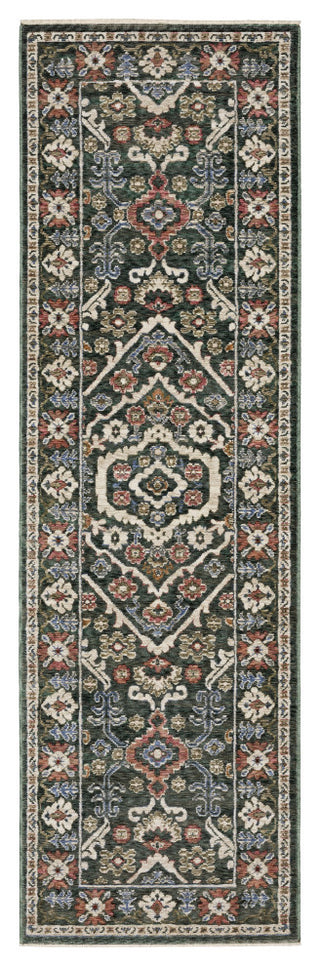 Oriental Weavers Hastings HA02B Floral Rug, Green, 3'10"x5'5"