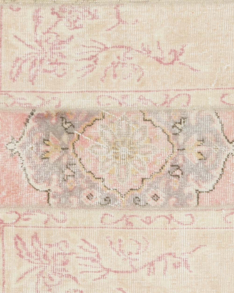 Vintage Turkish Hand-Knotted Runner 2' 6" x 9' 10", 30 in. x 118 in.