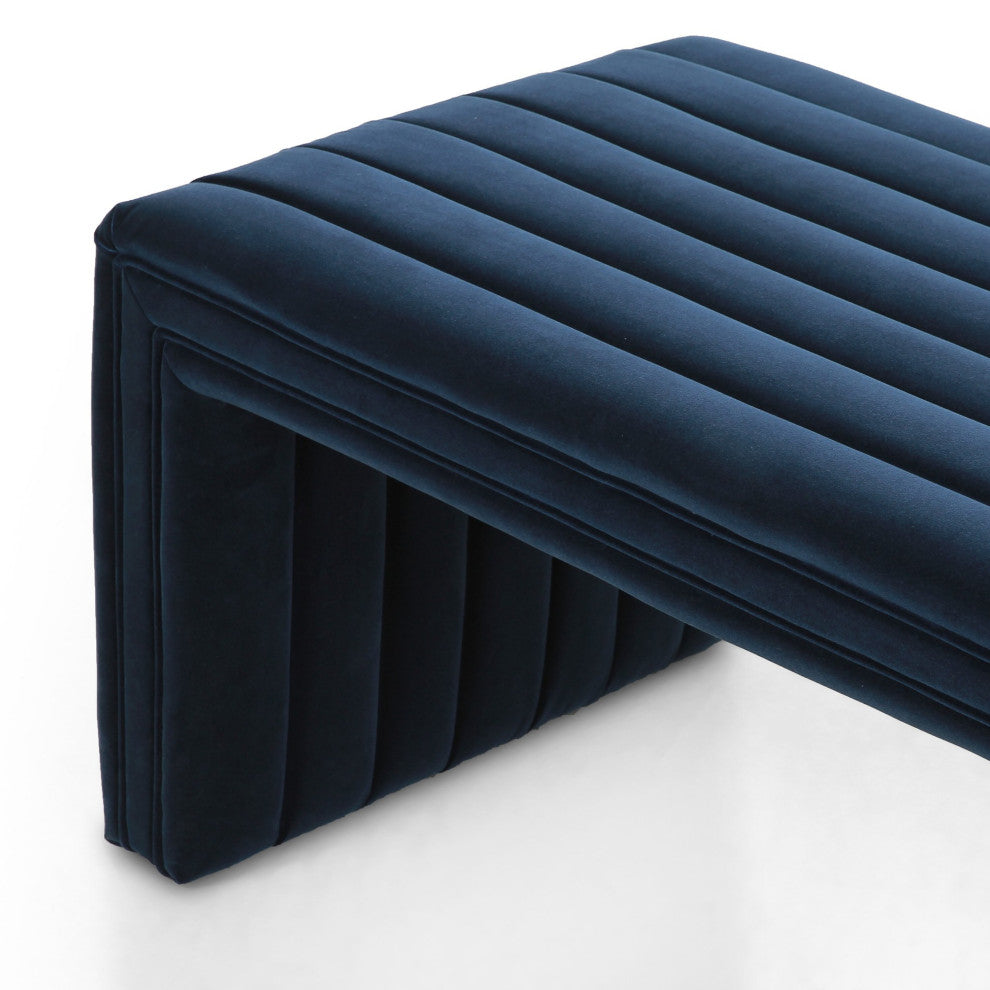 Augustine Bench Sapphire Navy