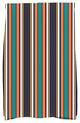 Multi-Stripe, Stripe Print Hand Towel, Orange