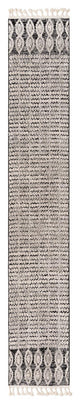 Unique Loom Cherokee Asheville Area Rug, Charcoal, 2' 0 X 12' 0 Runner