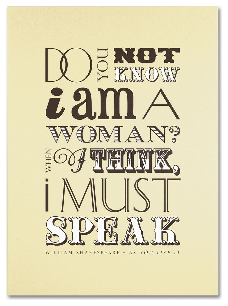 'Women Must Speak' Canvas Art by Megan Romo