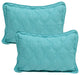 Bradly Down Alternative Quilted Bed Spread Set, Teal, Queen