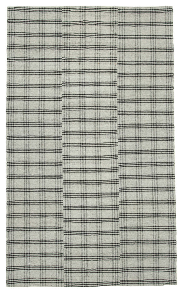 Rug N Carpet - Handwoven Turkish 6' 0'' x 10' 0'' Vintage Wool Kilim Rug