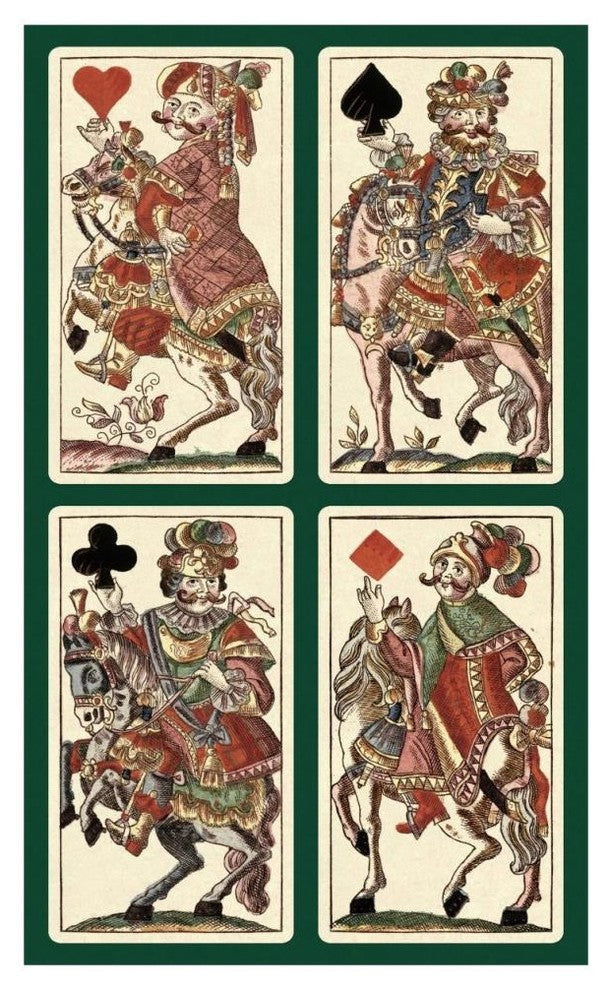 "Knights (Bauern Hochzeit Deck)" Print by Andreas Benedictus GÃŒÂ¦bl, 28"x46"
