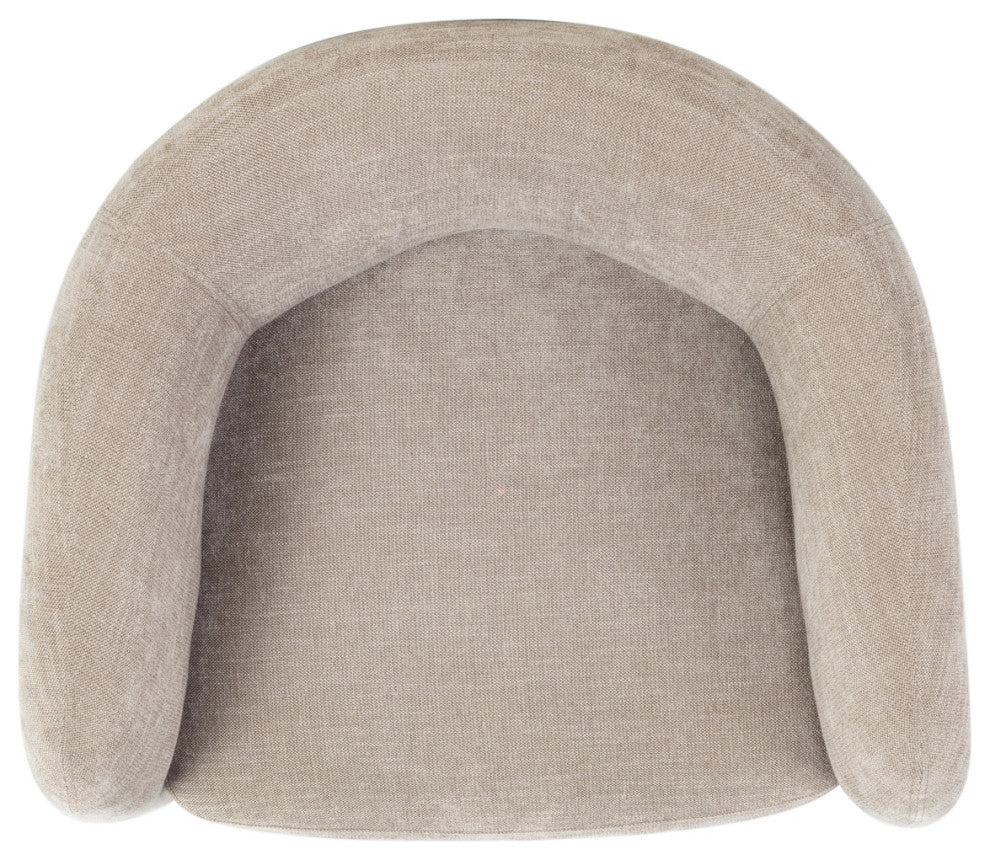 Safavieh Couture Tamlyn Accent Chair, Light Brown