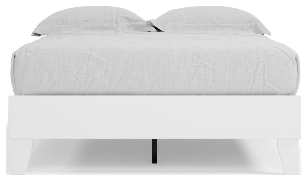 Piperton White Full Platform Bed