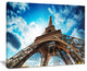"Beautiful Paris Eiffel Tower Under Blue Sky" Cityscape Art, 20"x12"