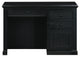 Eagle Furniture, Coastal Single-Pedestal Desk, Iron Ore, Without Hutch